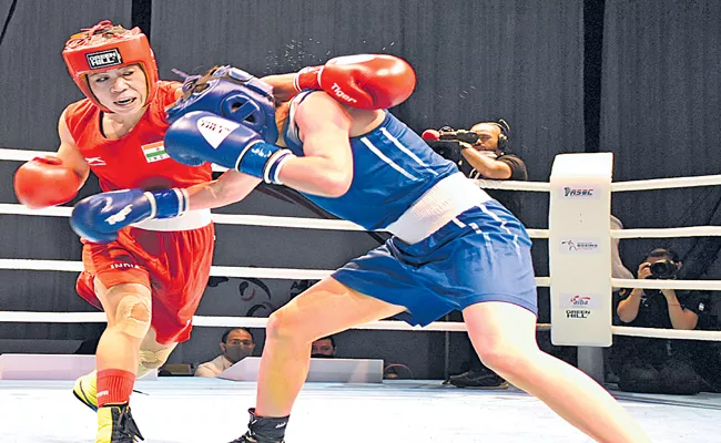 Mary Kom, Saskhi enter final of Asian Championships - Sakshi