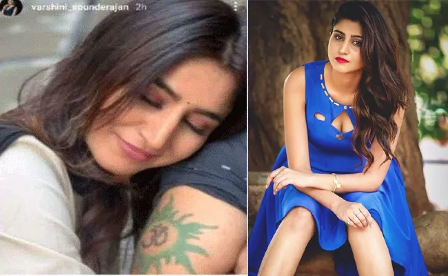 Anchor Varshini Instagram Story Photo Goes Viral - Sakshi