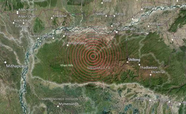 Earthquake Of Magnitude 4.1 Hits Assam - Sakshi