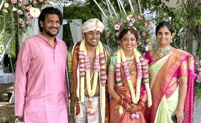 Actress Pranitha Subhash Got Married To Nitin Raju In Bengaluru - Sakshi