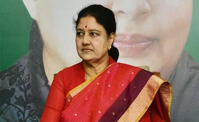 VK Sasikala Hints At Return To Politics In Viral Voice Clip - Sakshi