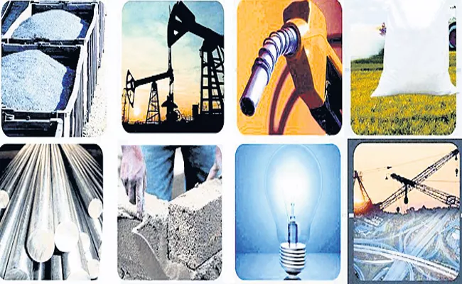 Eight core sectors output skyrockets by 56.1per cent in April - Sakshi