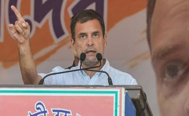 Rahul Gandhi Says Right To Life Also For Those Without Internet - Sakshi