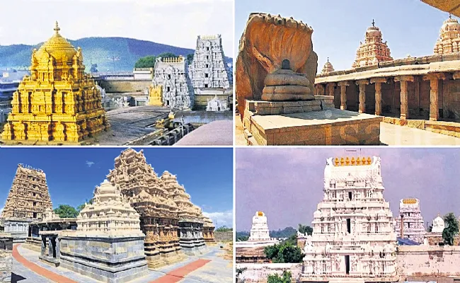 Government exercise for construction of temples across Andhra Pradesh - Sakshi