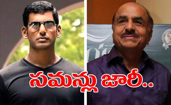 Actor Vishal File Complaint Against Producer RB Choudary - Sakshi