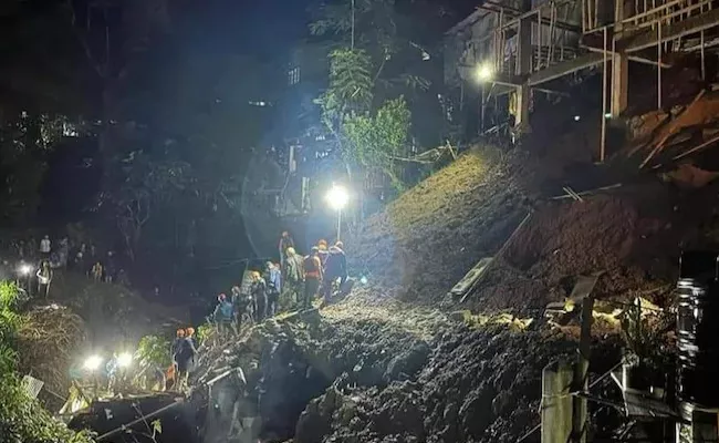 Massive Landslide In Mizoram - Sakshi