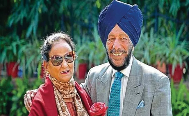 Milkha Singh Wife Volleyball Player Nirmal Kaur Succumbs To Covid 19 - Sakshi