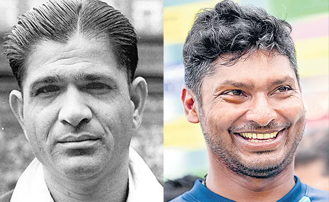 ICC Hall Of Fame: Vinoo Mankad And Kumar Sangakkara Special Inductees - Sakshi