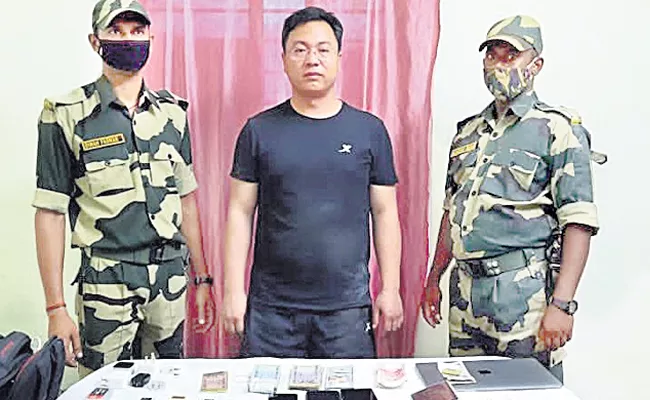 Chinese Spy Han Junwei May Have Fraud Relations With Hyderabad City - Sakshi