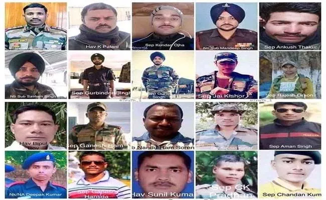 A Big Salute To Our Martyrs In Galwan - Sakshi