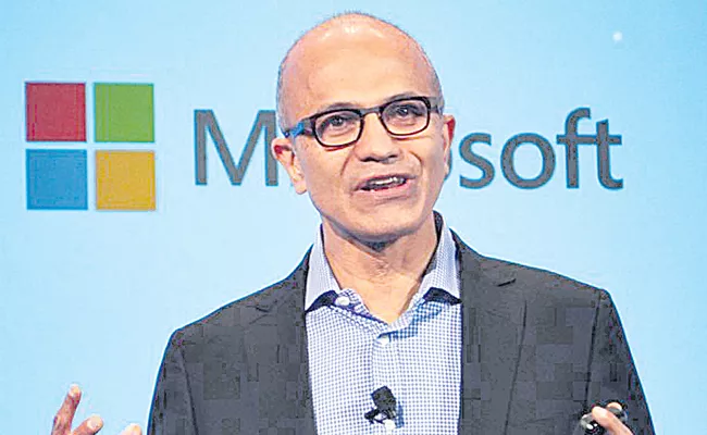 Double Happy: Satya Nadella Appointed As Microsoft Chairman - Sakshi