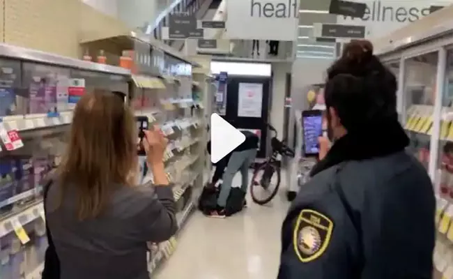 Watch: San Francisco Man Daylight Shoplifting Video Goes Viral On Social Media	 - Sakshi