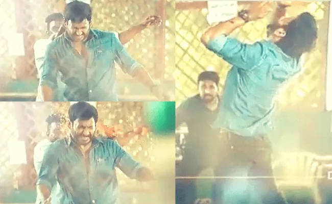 Actor Vishal Escaped From Mishap While Shooting Fight Sequence - Sakshi