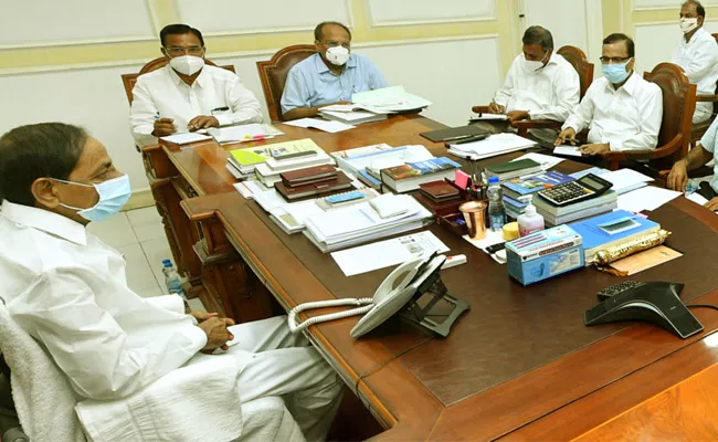 Telangana Cabinet Meeting On Lockdown And Education Year - Sakshi