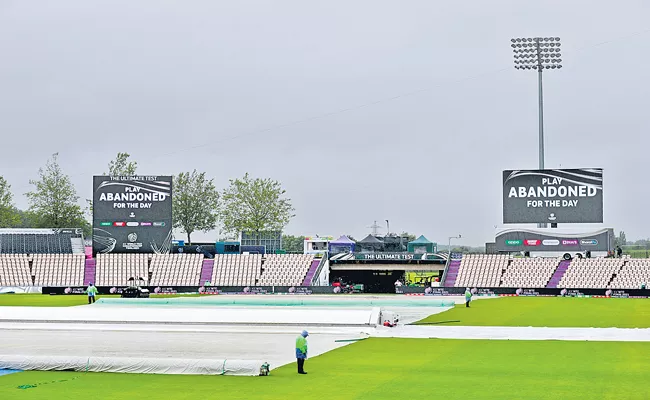 India vs New Zealand World Test Championship final starts with washed out first day - Sakshi