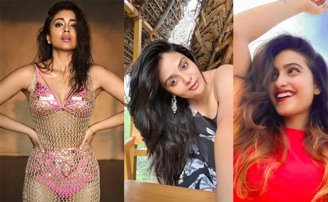 Social Halchal : Shriya Saran,Janhvi  Kapoor,Sreemukhi, Deepika Pilli Photos - Sakshi