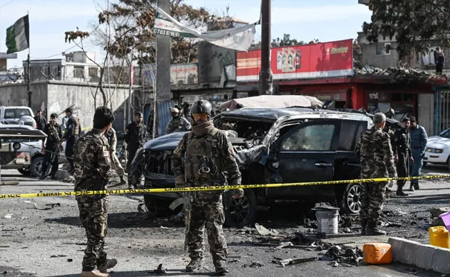 Car Bomb Blast In Afghanistan Two Killed And Ten Injured - Sakshi