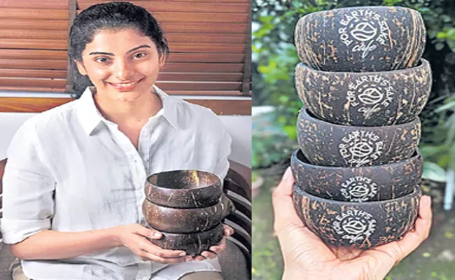 Kerala Woman Turns Waste Coconut Shells Into Thriving Business - Sakshi