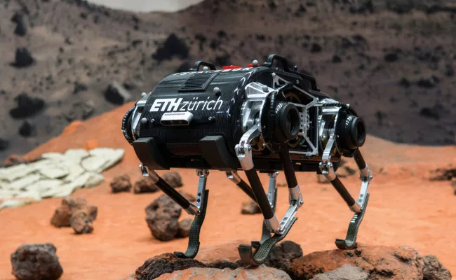 Four Legged SpaceBok Robot Set For Mars And How To Walk On It - Sakshi