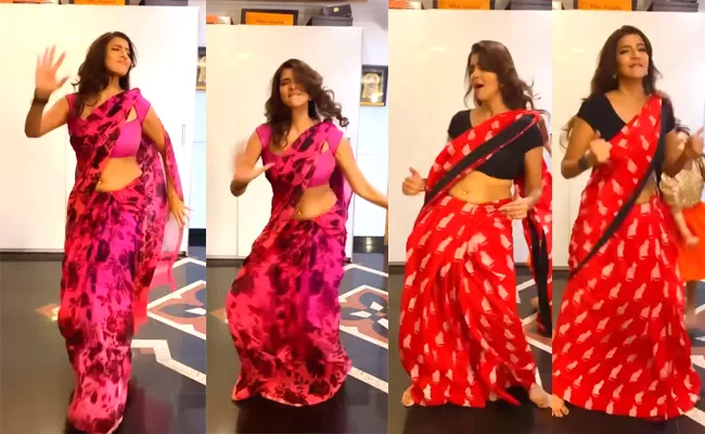 Manchu Lakshmi Crazy Dance with Her Daughter Goes Viral - Sakshi