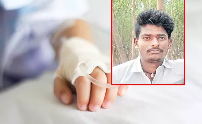 New Groom Committed Suicide In Tanagala - Sakshi