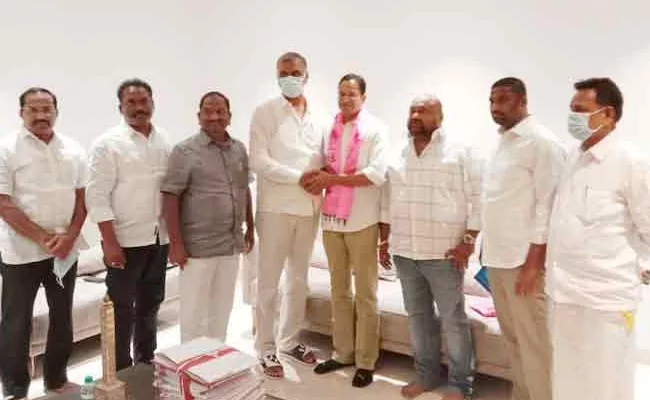 Huzurabad: Muddasani kashyap reddy Joins In TRS - Sakshi