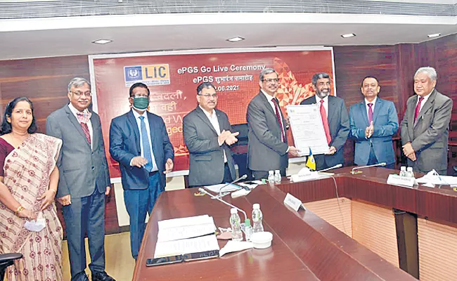   LIC has launched a new centralized web based work - Sakshi