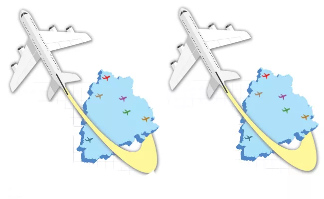 Telangana Government Planning Built Six New Airports - Sakshi