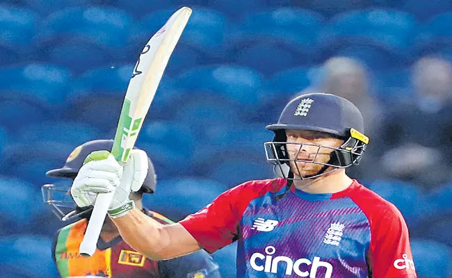 England beat Sri Lanka by five wickets in second T20 to win series - Sakshi