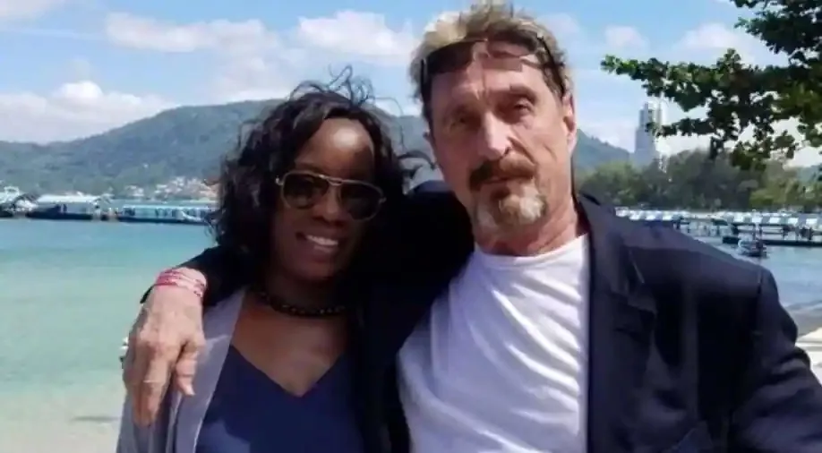 John McAfee Wife Warned US Authorities Want Him Dead Old Twitter Post - Sakshi