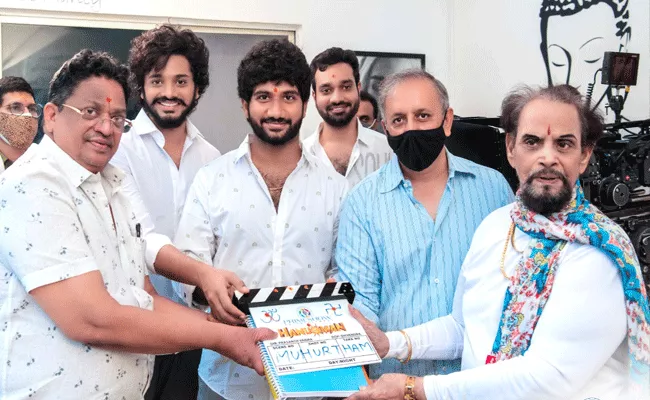 Teja Sajja As Hero In Prasanth Varma Hanu Man Movie Launch In Hyderabad - Sakshi