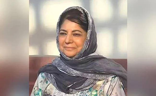 Mehbooba Mufti Said Will Not Contest In Elections Until Article 370 Bring Back - Sakshi