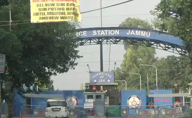 Two Blasts Happened At Jammu Airport Air Force Operated Area - Sakshi