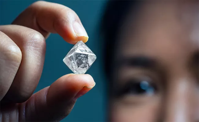 A female laborer who went to work on a farm found a diamond - Sakshi