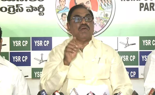 MLC Ramachandraiah Slams On TS Minister Comments Rayalaseema Lift Irrigation Project - Sakshi