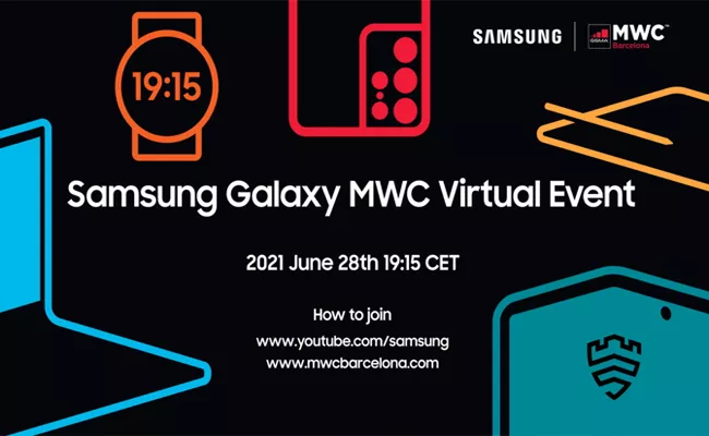 Samsung Will Hold Virtual World Mobile Congress Today  - Sakshi