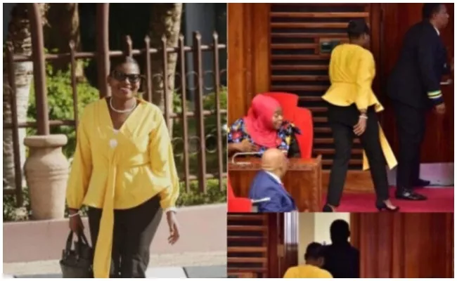 Mps Demand Apology For Tight Fitting Trousers In Tanzania Parliament - Sakshi