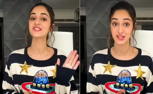 Ananya Panday Launches Encourage People To Use Social Media  - Sakshi