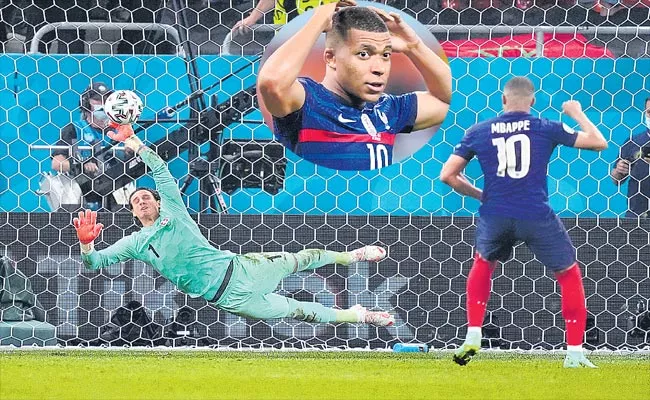 Switzerland Stuns France On Penalties To Reach Euro 2020 Quarters - Sakshi