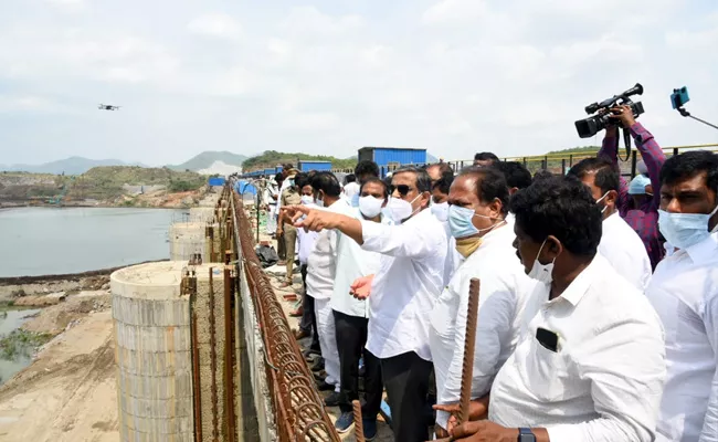 Special Team Headed By Sajjala Visited Polavaram Project - Sakshi