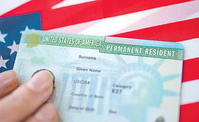 US bill to drop country cap for job green cards - Sakshi