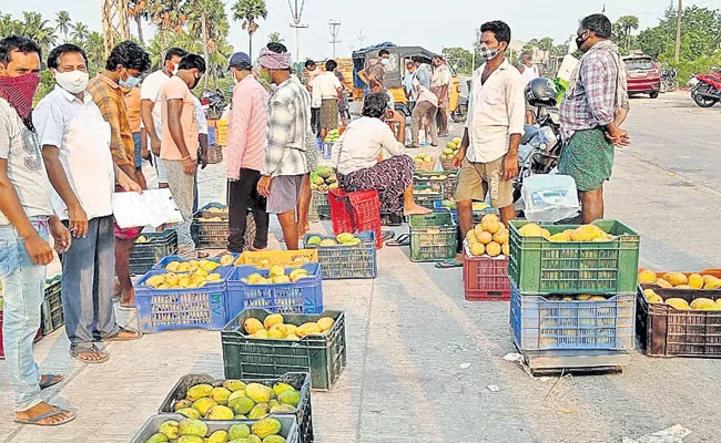 Mogalturu Mangos: Coronavirus Second Wave Hit Mango Exports - Sakshi