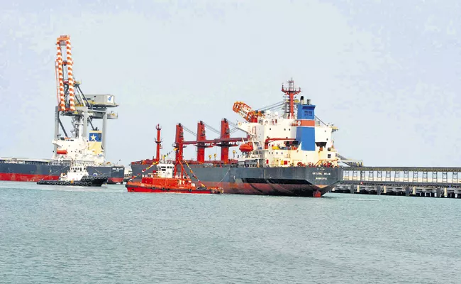 Committee on Gangavaram Port Merger at Adani Port - Sakshi