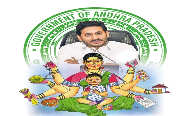 CM Jagan Govt has made profit of Rs 89234 crore for women in two years - Sakshi