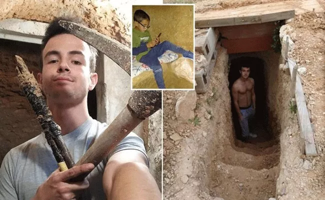 Young Boy Spends 6 Years Digging Under Ground Cave To Live In After Fight With Parents - Sakshi