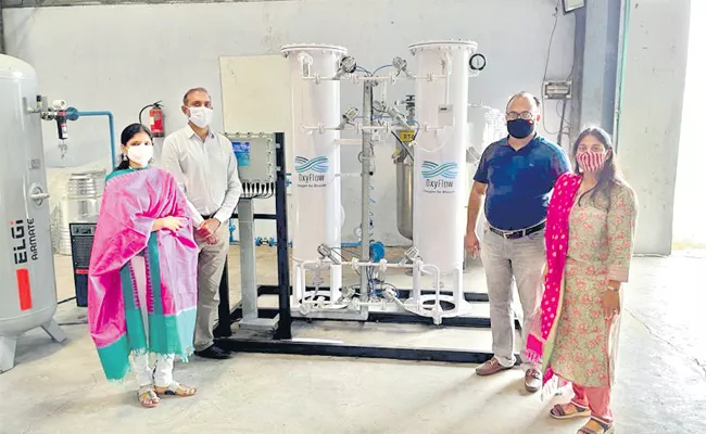 Three People Invented Oxygen Plant In Hyderabad Over Help Tirupati IIT - Sakshi