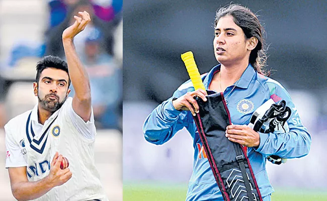 BCCI to recommend R Ashwin and Mithali Raj for Khel Ratna - Sakshi