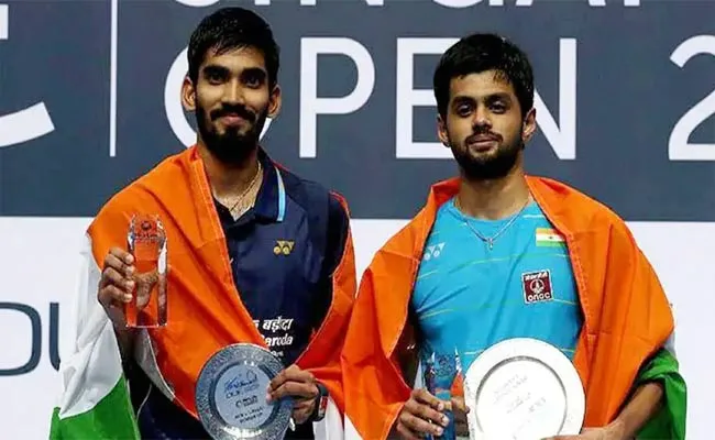 BAI Recommends B Sai Praneeth And Kidambi Srikanth Name For Rajiv Khel Ratna Award - Sakshi