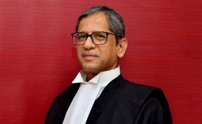 CJI NV Ramana as Justice Ashok Bhushan bids farewell to Supreme Court - Sakshi