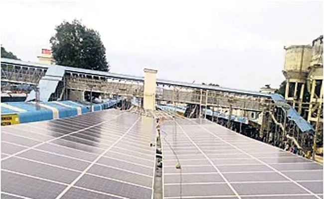 Vijayawada is the largest solar generating station - Sakshi